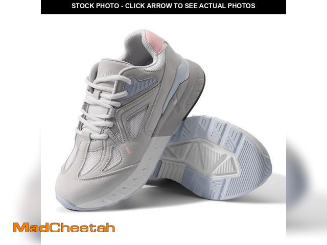 Lot 74-12486713 - FitVille Womens Walking Shoes Wide Width Sneakers for Women with Arch Support, Pink, 7.5 Wide - UNUS...