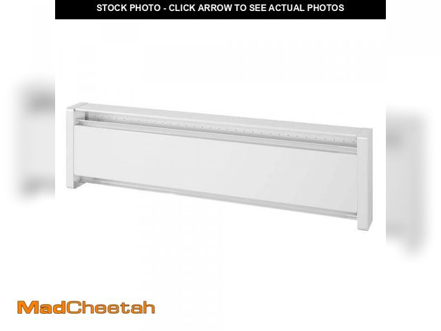 Lot 74-12255753 - Cadet 35 in. 120-volt 500-watt SoftHeat Hydronic Electric Baseboard Heater in White - UNUSED