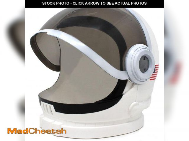 Lot 74-11556935 - Spooktacular Creations Astronaut Helmet with Movable Visor Pretend Play Toy Set for School Classroom...