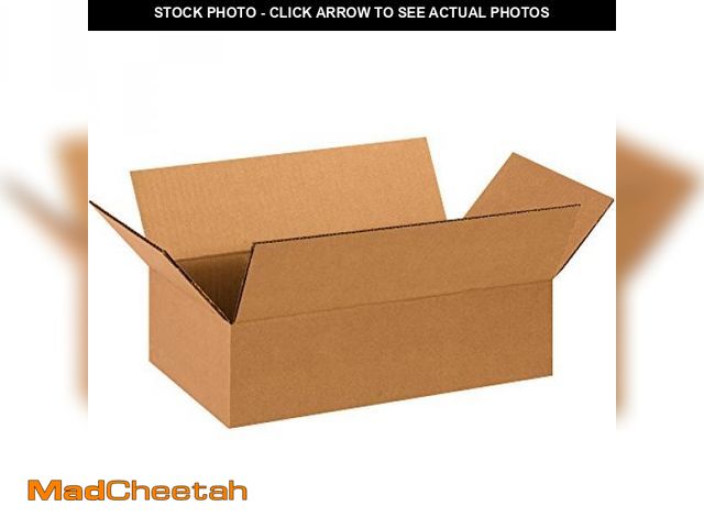 Lot 74-12399583 - BOXES FAST 14 x 8 x 4 Corrugated Cardboard Boxes, Flat 14"L x 8"W x 4"H, Pack of 25 | Shipping, Pack...
