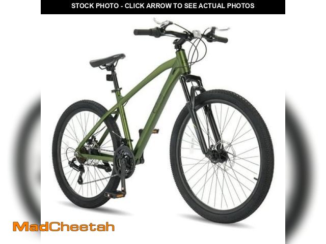 Lot 74-12340414 - UBesGoo 24in Mountain Bike for Adults  Aluminum Frame Lightweight 21 Speeds Men/Women Bike with Dual...