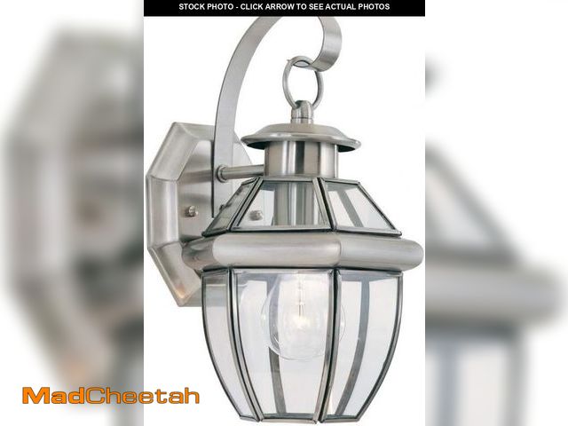 Lot 74-12399064 - Generation Lighting 8037-965 Lancaster Traditional One - Light Outdoor Wall Lantern Outside Fixture,...