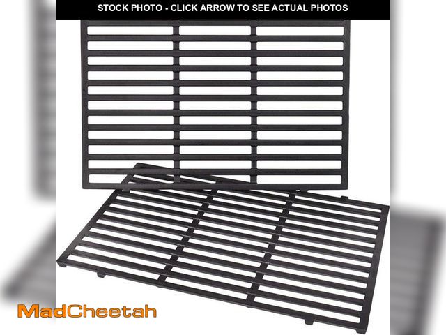 Lot 74-14115497 - SHINESTAR 7524 Grill Grates Replacement for Weber Genesis E-310 E-330, Genesis 300 Series Cast Iron ...