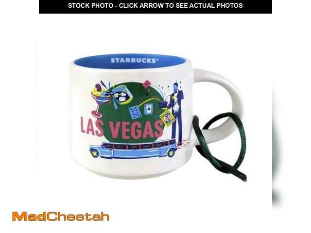 Lot 74-14481164 - Starbucks Discovery Series Las Vegas Espresso Ornament, 2oz - UNUSED