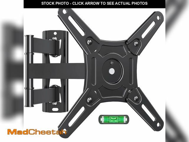 Lot 74-14047296 - ELIVED Full Motion TV Monitor Wall Mount for Most 14-42 Inch LED LCD Flat Screen TVs &amp; Monitors,...