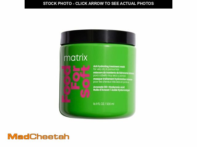 Lot 74-12605248 - Matrix Food For Soft Rich Hydrating Treatment Mask For Dry and Brittle Hair - Moisturizes, Softens a...