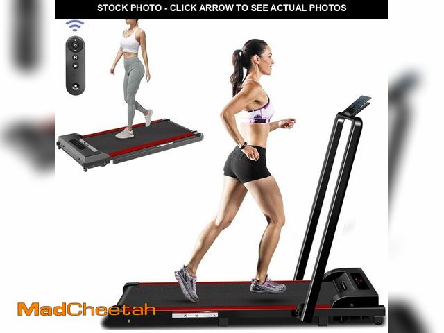 Lot 74-12762571 - Walking Pad Treadmill, 3.0HP Walking Pad with Handle Bar, Foldable Treadmills for Home Office, Runni...