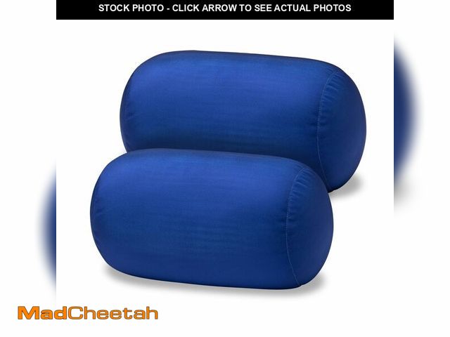 Lot 74-14208716 - Focustree Squishy Microbead Bean Neck Pillow 2Pcs Bolster Tube Body Pillow for Sleeping Smooth Cool ...