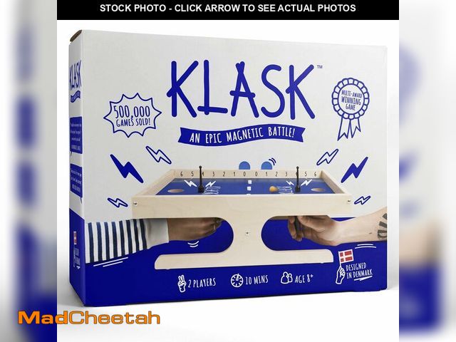 Lot 74-14382176 - KLASK: The Magnetic Award-Winning Party Game of Skill - for Kids and Adults of All Ages thatÃ¢â¬â¢...