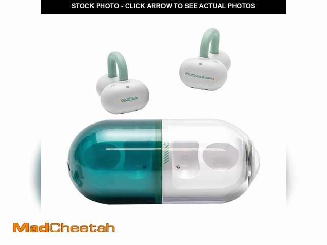 Lot 74-14299931 - Moondrop Pill Open Ear Headphones Bluetooth 6.0 OWS Hanging Earphones IPX4 Open Ear Clip Wireless Ea...
