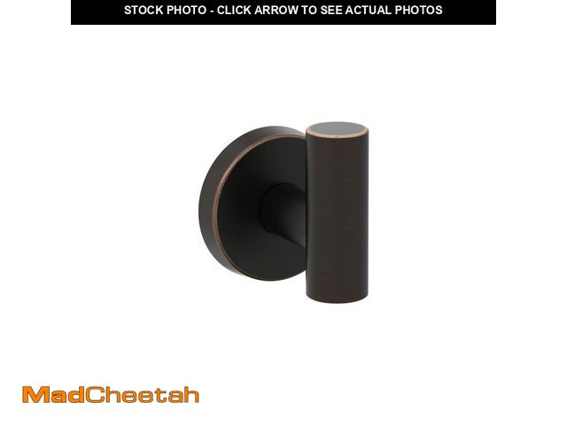 Lot 74-14144482 - Amerock BH26542ORB | Oil Rubbed Bronze Single Robe Hook | 2-1/4 inch (57 mm) Length Towel Holder | A...