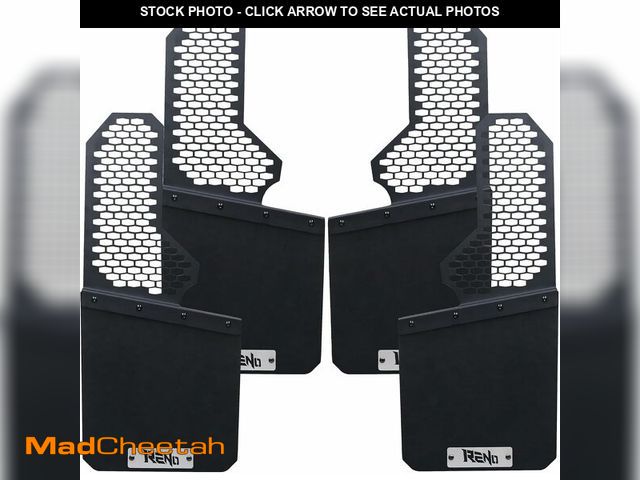 Lot 74-12590452 - RENO Truck Mud Flaps, Driver Passenger Sides Splash Guards Compatible with Universal Truck SUV Off-R...