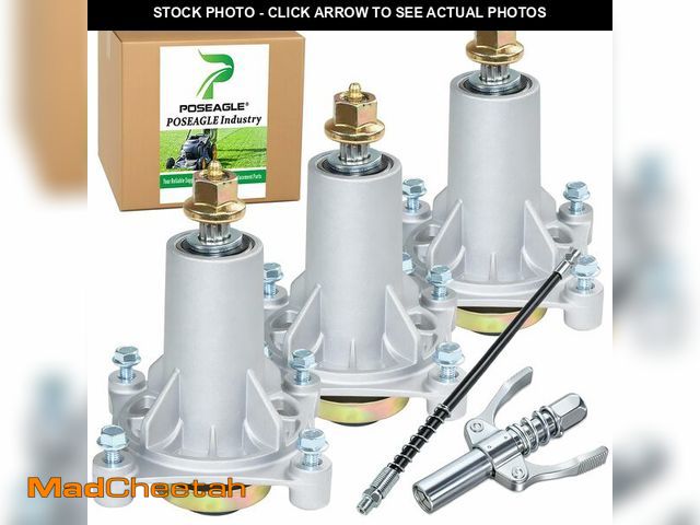 Lot 74-14063615 - POSEAGLE 3 Pack 587819701 Spindle Assembly Replace 532187281 587820301 532187292 587253301 532192870...