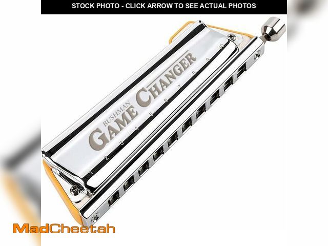 Lot 74-13948239 - Bushman Solo Game Changer Harmonica (G) - USED