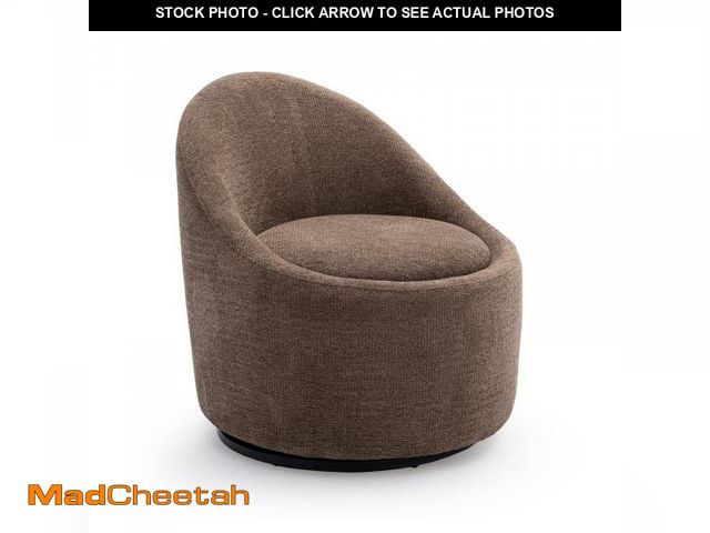 Lot 74-12289774 - Swivel Accent Chair Barrel Chair, 360ÃÂ° Swivel Chair with Hidden Storage, Modern Small Round Arm C...