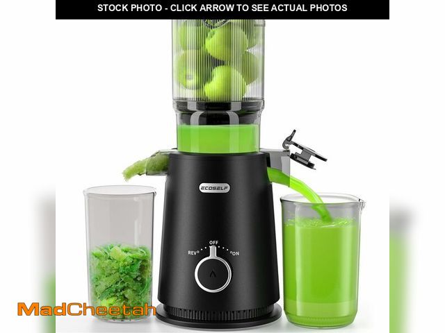 Lot 74-12602343 - ECOSELF Juicer Machines with Wide Mouth &amp; Large Feed Chute, Professional Cold Press Juicer For W...