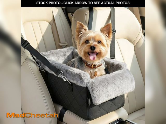 Lot 74-14266399 - Dog Car Seats for Small Dogs,Center Console Dog Car Seat with Non-Slip and Strong Support,Anti-Colla...