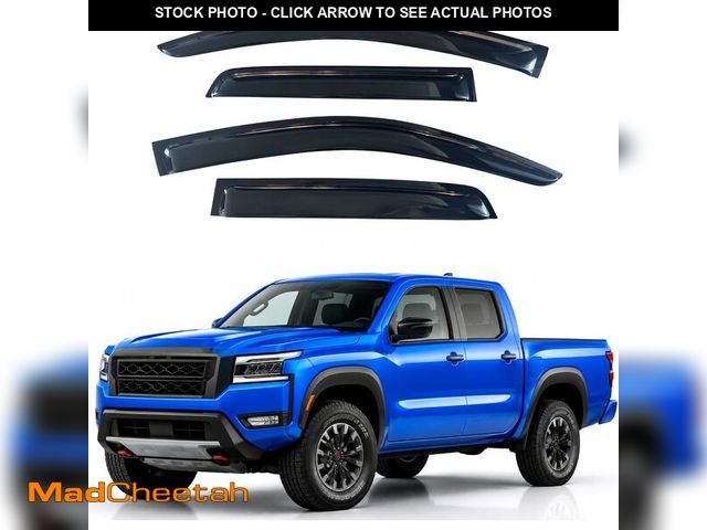 Lot 74-14281045 - IG Window Visors Fit for 2022-2026 Nissan Frontier Crew Cab, Out-Channel Rain Guards Vent Wind Defle...