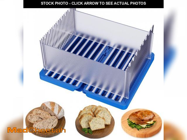 Lot 74-12052360 - Stainless Steel Bread Slicer, Foldable Food Meat Slicer, Up to 11.7ÃÂ¢Ã¢âÂ¬Ã¢âÂ¢ÃÂ¢Ã¢âÂ¬Ã¢â...