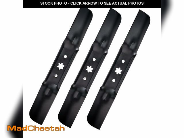 Lot 74-14265269 - BlueStars 942-05052A Mower Blades for 50 Inch Deck Lawn Mower - Fit for Cub Cadet 50 Inch XT1 LT50 G...