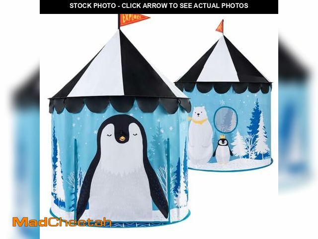 Lot 74-14339079 - ROIWUIE Kids Play Tent for Toddlers Boys Girls Ages 3-8, Indoor Outdoor Fort, Foldable Playhouse for...