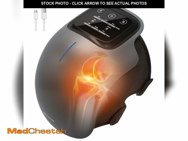 Lot 74-13545793 - Medcursor Knee Massager with Heat, Cordless Heated Knee Massage for Pain Relief with 3 Heating Level...