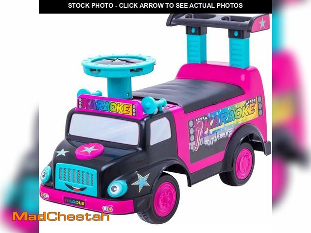 Lot 74-12829270 - Toddler Ride On Toy - Push Car, Interactive Musical Toys for Toddlers 1-3 with Microphone, Keyboard ...