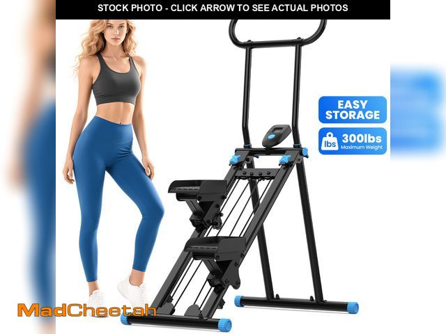 Lot 74-14310762 - HXD-ERGO Stair Stepper for Home, Full-Body Exercise Stair Climber, Compact Foldable Step Machines De...