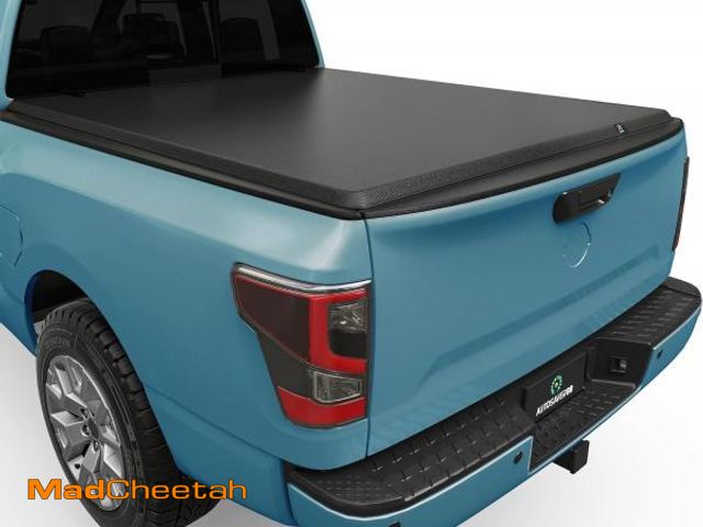 Lot 74-12448576 - AUTOSAVER88 Soft Roll Up Truck Bed Tonneau Cover Compatible with 2005-2025 For Nissan Frontier(NO Me...