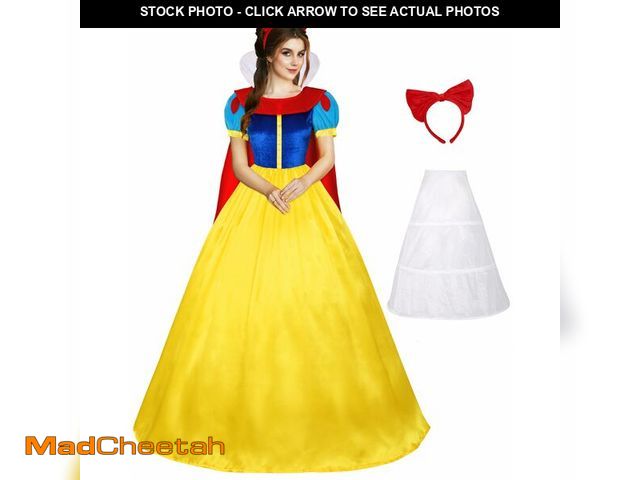 Lot 74-12697921 - Ainiel Classic Deluxe Lolita Costume Fairytale Dress Role Cosplay for Adults Princess Costume with P...