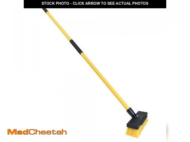 Lot 74-12494483 - Quickie Heavy Duty Jobsite Deck Scrub Brush - USED