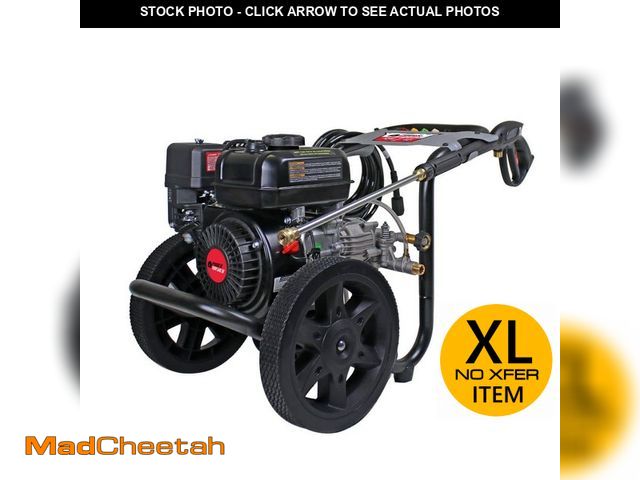 Lot 74-12558068 - Powerwasher 3200 PSI 2.5 GPM Cold Water Gas Pressure Washer with 159cc Engine and Soap Tank - UNUSED