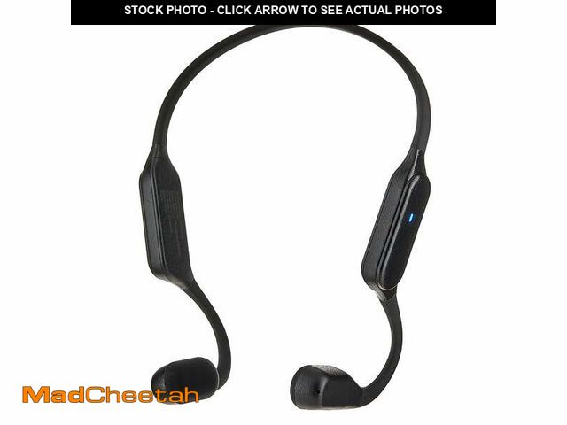 Lot 74-12886143 - onn Wireless Bone Conduction Headphones with Storage Pouch, Black - UNUSED
