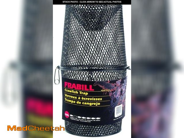 Lot 74-12396671 - Frabill Crawfish Trap, Black, One Size (1272) - USED