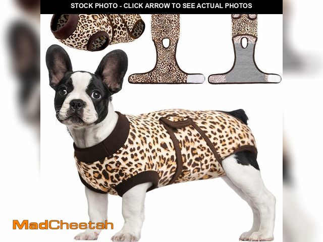 Lot 74-13571169 - Kuoser Recovery Suit for Dogs, Dog Recovery Suit Female Doggie Onesie for Surgery, Post-Op Onesie fo...