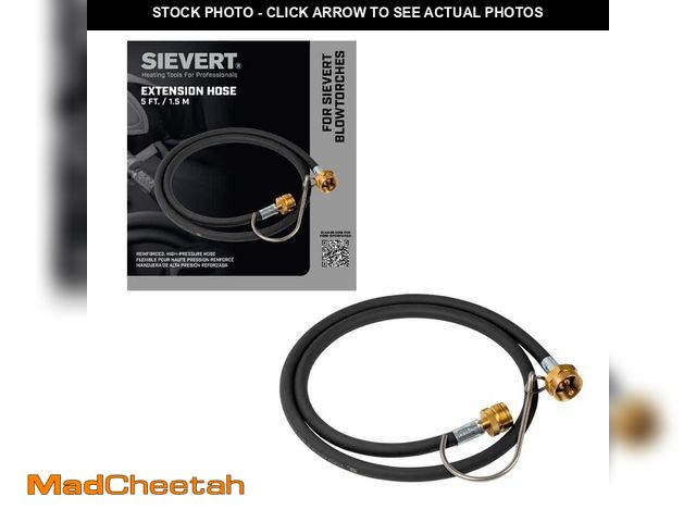 Lot 74-12989586 - SIEVERT 4 ft. Hose/Reg Assy for PJ - UNUSED