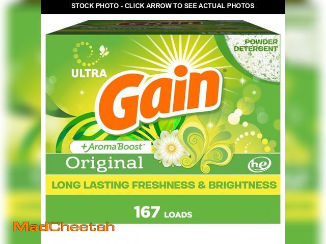 Lot 74-12306931 - Powder Laundry Detergent, Original Scent, 167 Loads, 154 OZ - UNUSED