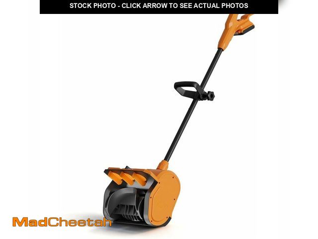 Lot 74-13696514 - Electric Snow Shovel-Cordless Snow Removal Kit with Direction Plate &amp; Dual-Safety Switch,Max 10"...