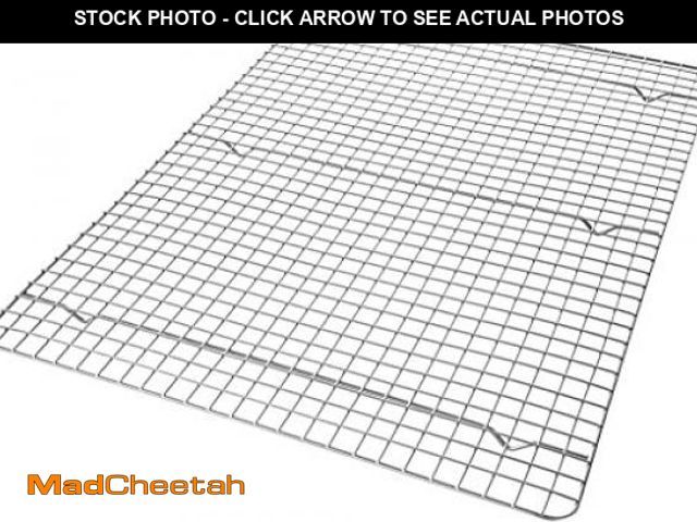 Lot 74-12397046 - USA Pan X-Large Bakeable Nonstick Cooling Rack, XL, Stainless - UNUSED