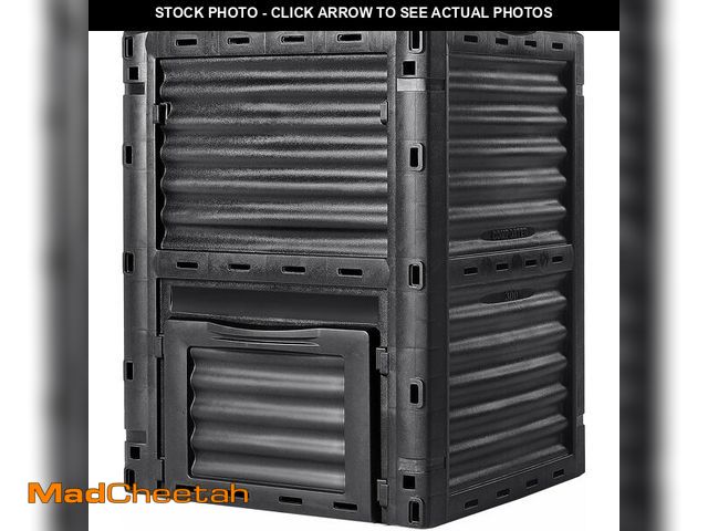 Lot 74-13331828 - VEVOR Garden Compost Bin 80 Gallon, BPA Free Composter, Large Capacity Outdoor Composting Bin with T...