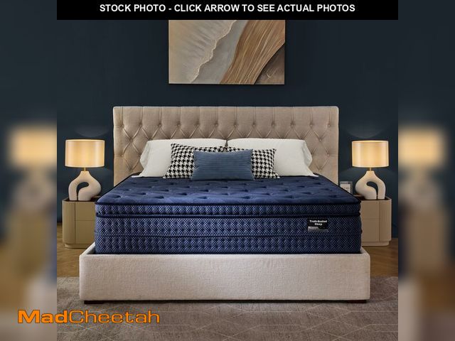 Lot 74-12661232 - Suiforlun California King Mattress, 14 Inch Medium Plush Hybrid Mattress in a Box, Gel Memory Foam &...