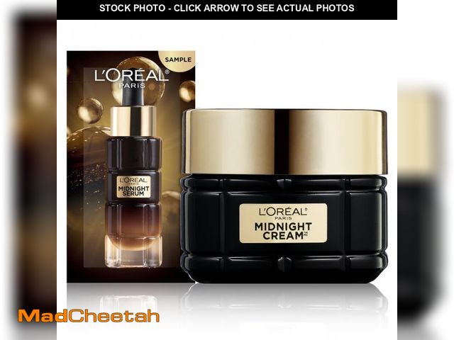 Lot 74-12309553 - L'Oreal Paris Age Perfect Anti-Aging Midnight Cream, Face Moisturizer to Reduce Wrinkles and Firm Sk...
