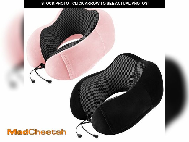 Lot 74-12979185 - urnexttour Neck Pillow Airplane-2 Pack Memory Foam Travel Pillow, Soft Support Travel Neck Pillow fo...