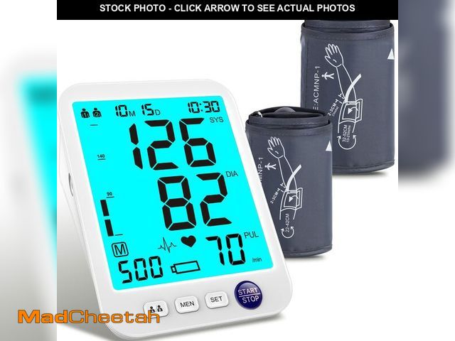 Lot 74-13622671 - Blood Pressure Monitor-Automatic Blood Pressure Machine XL Cuff for Big Arms 13-21Ã¢â¬Â-Medium/Lar...