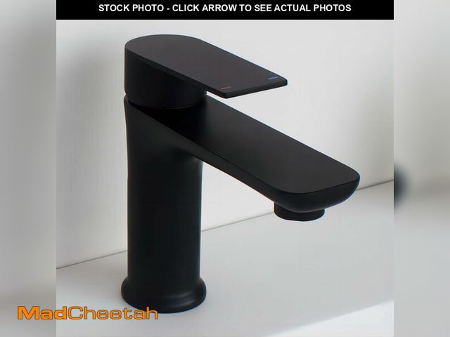 Lot 74-13629936 - SevenGelok Black Bathroom Faucets One Hole Sink Faucet Single Handle 1 Hole Vanity SUS304 Stainless ...