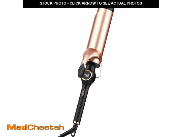 Lot 74-14336312 - Large Curling Iron 2 Inch, Ceramic Long Barrel Hair Curling Wand, Hair Styling Tool, Dual Voltage, L...