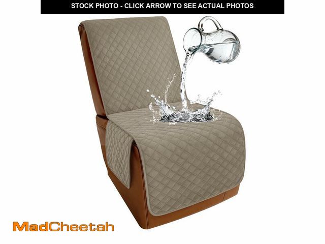 Lot 74-13469628 - Arfntevss Waterproof Recliner Sectional Couch Covers for Reclining Sectional L Shape Sofa Cover Non ...