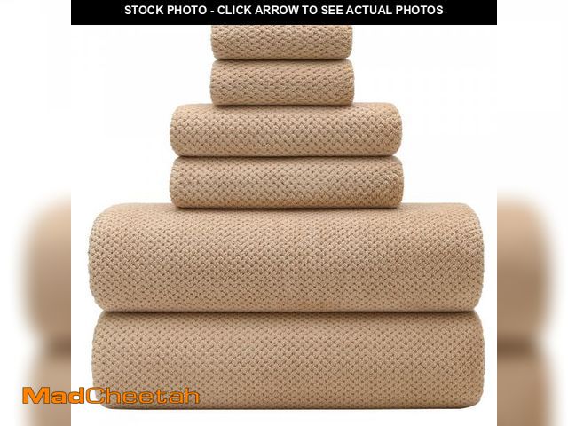 Lot 74-12315644 - YTYC 29x59 Inch Bath Towels Set of 6 Large, Super Soft Absorbent Lint Free Microfiber Towels for Bat...