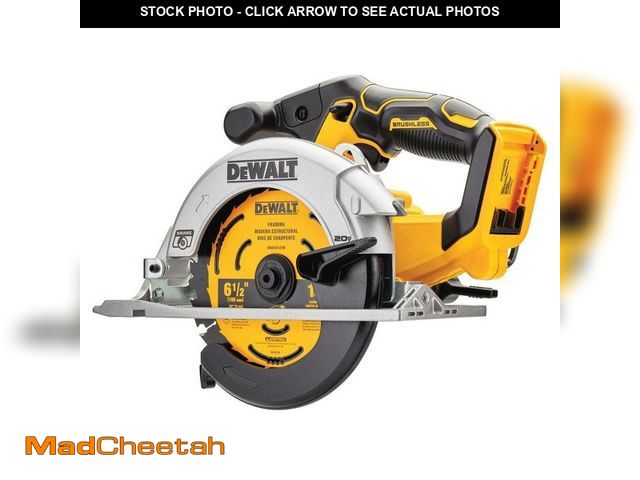 Lot 74-12791051 - DEWALT 20V MAX Cordless Brushless 6-1/2 in. Sidewinder Style Circular Saw (Tool Only) - UNUSED