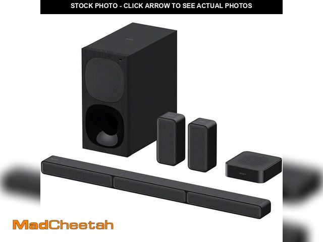 Lot 74-14358294 - (MISSING AMPLIFIER)Sony HT-S40R 5.1ch Home Theater Soundbar System,black - USED